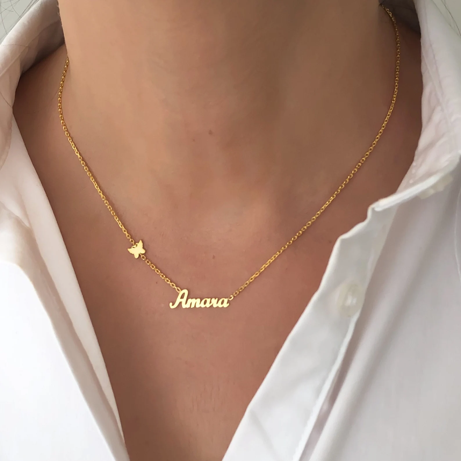 Personalized Customized Butter - Birth Flower Necklace review and price