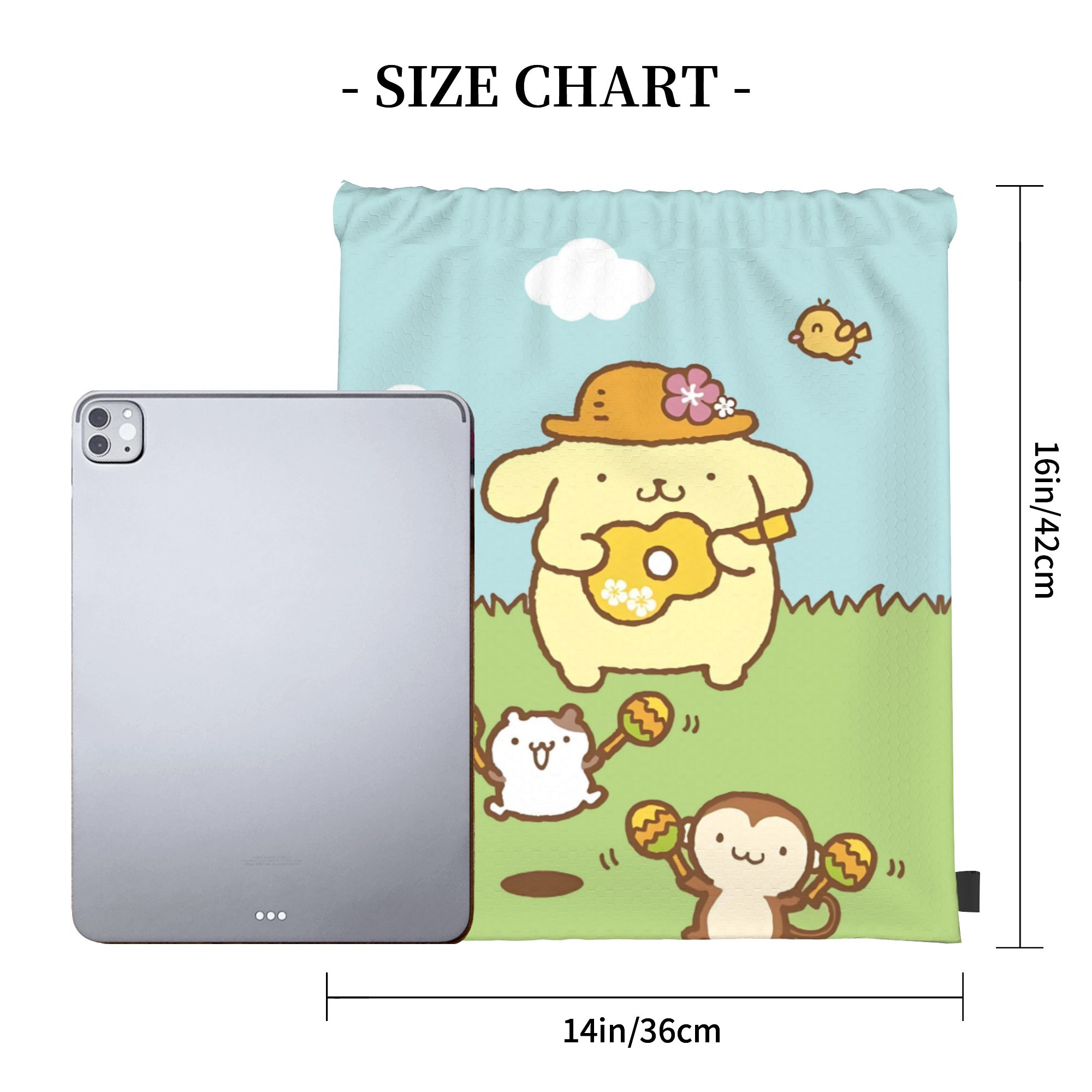 Custom P-Pompompurines Drawstr - Pet Portrait Custom review and price
