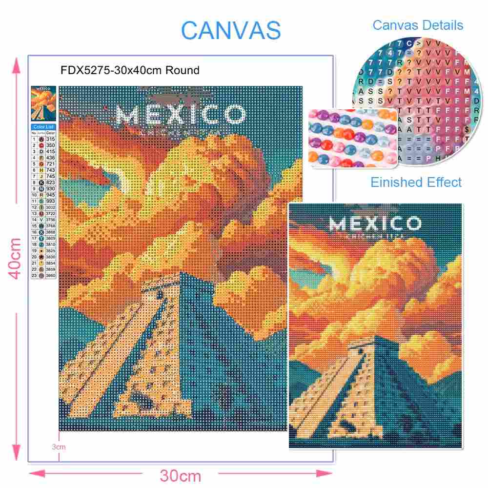 VIVID GEM Diamond Painting Ani - Photo Mosaic Print review and price